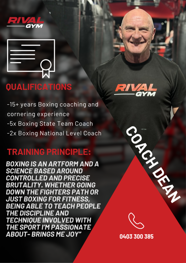 Coach Dean bio card